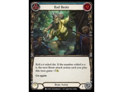 Bad Beats (Blue) (Rainbow Foil)