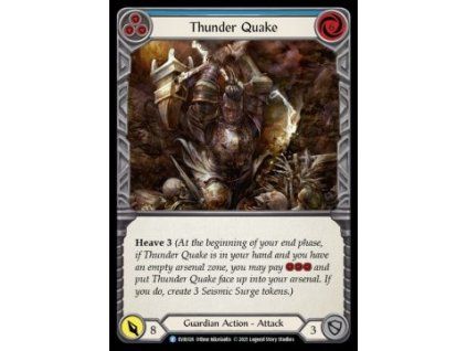 Thunder Quake (Blue) (Regular)