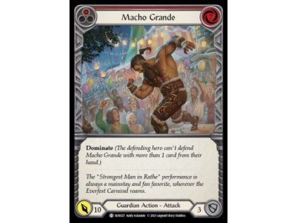 Macho Grande (Red) (Regular)