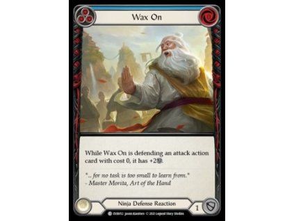 Wax On (Blue) (Regular)