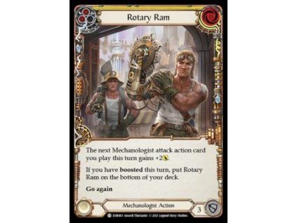 Rotary Ram (Yellow) (Rainbow Foil)