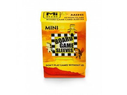 Board Game Sleeves — Mini (41x63mm) - 50 obalů