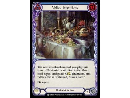 Veiled Intentions (Blue) (Regular)