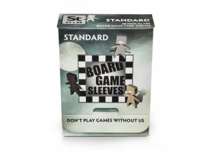 Board Game Sleeves — Standard (63x88mm) — 50 obalů