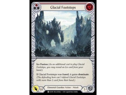 Glacial Footsteps (Red) (Regular)