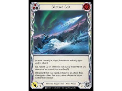 Blizzard Bolt (Yellow) (Rainbow Foil)