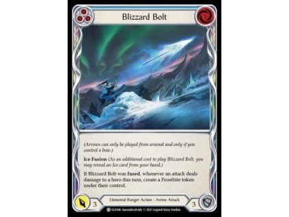 Blizzard Bolt (Blue) (Rainbow Foil)