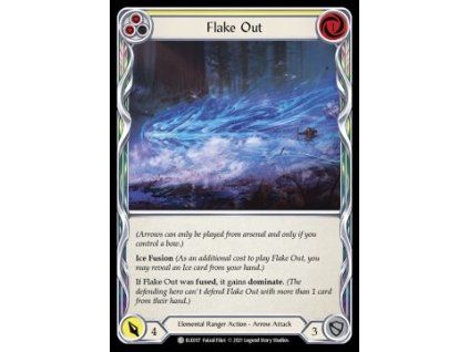 Flake Out (Yellow) (Rainbow Foil)