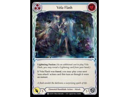 Vela Flash (Blue) (Regular)