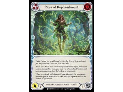 Rites of Replenishment (Blue) (Regular)