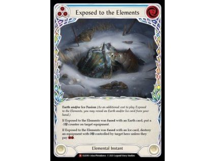 Exposed to the Elements (Rainbow Foil)