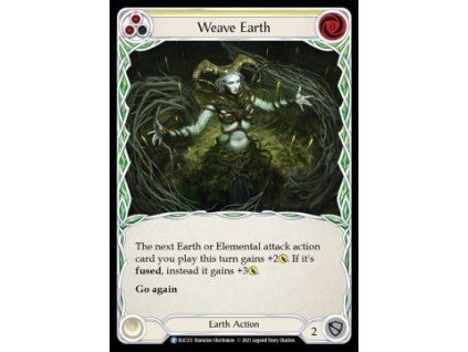 Weave Earth (Yellow) (Rainbow Foil)