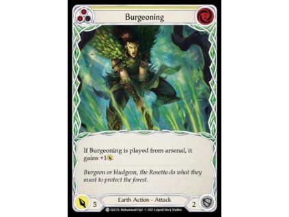Burgeoning (Yellow) (Regular)