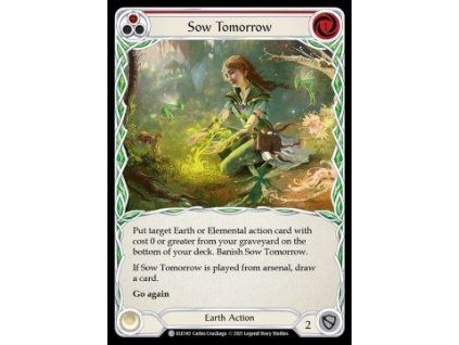 Sow Tomorrow (Red) (Regular)