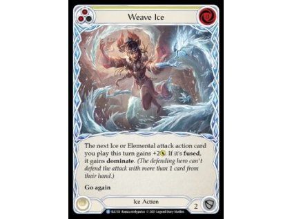 Weave Ice (Yellow) (Rainbow Foil)