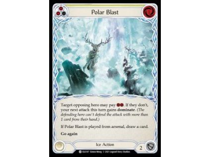 Polar Blast (Yellow) (Rainbow Foil)