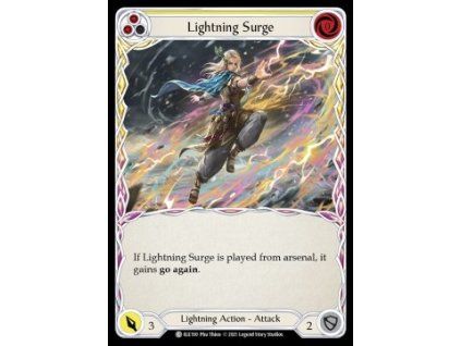 Lightning Surge (Yellow) (Rainbow Foil)
