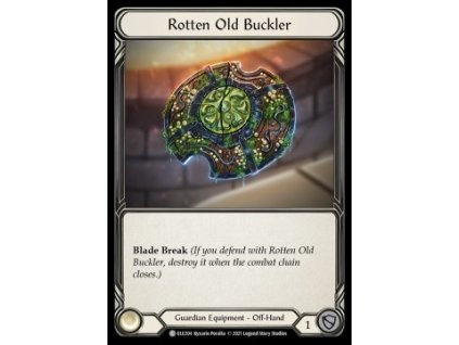 Rotten Old Buckler (Cold Foil)
