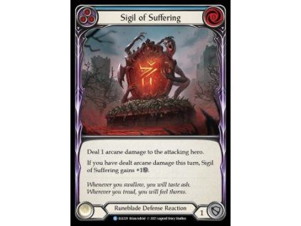 Sigil of Suffering (Blue) (Regular)