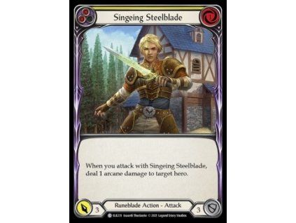 Singeing Steelblade (Yellow) (Regular)