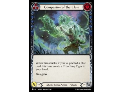 Companion of the Claw (Blue) (Rainbow Foil)