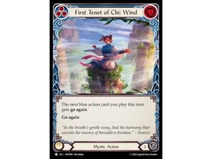 First Tenet of Chi: Wind (Regular)