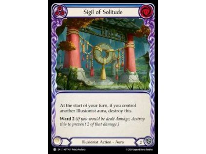 Sigil of Solitude (Blue) (Regular)