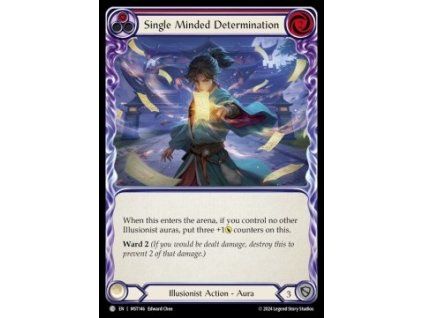 Single Minded Determination (Red) (Rainbow Foil)