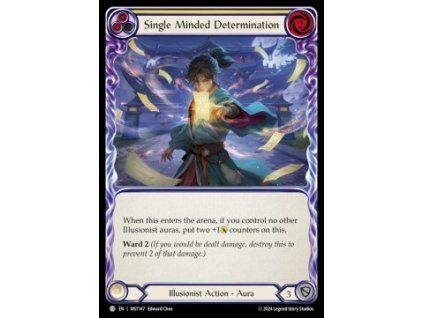 Single Minded Determination (Yellow) (Regular)