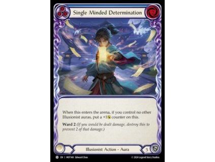 Single Minded Determination (Blue) (Regular)