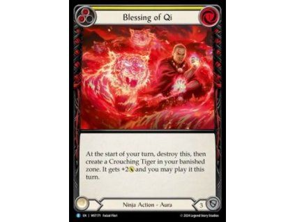 Blessing of Qi (Yellow) (Regular)