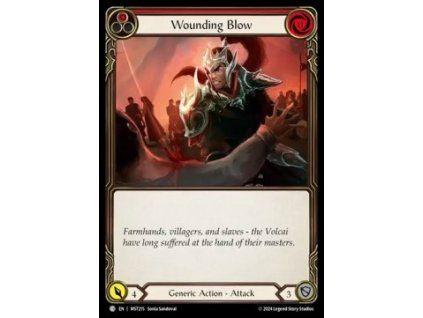 Wounding Blow (Red) (Regular)