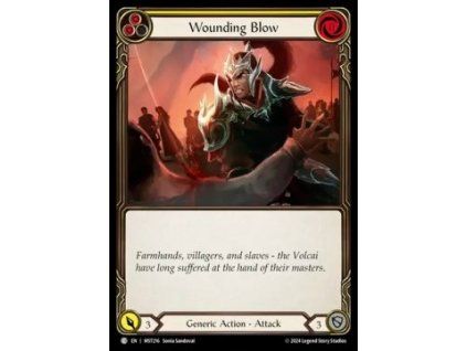 Wounding Blow (Yellow) (Regular)