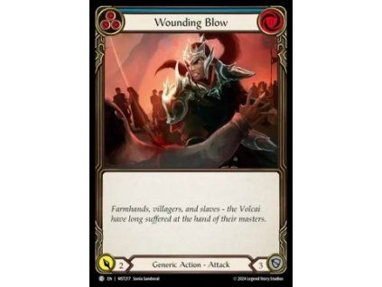 Wounding Blow (Blue) (Regular)