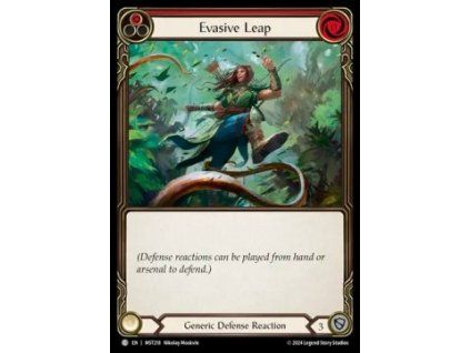 Evasive Leap (Red) (Rainbow Foil)