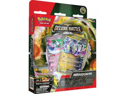 pokemon tcg miraidon ex deluxe battle deck