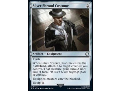 Silver Shroud Costume