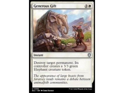 Generous Gift