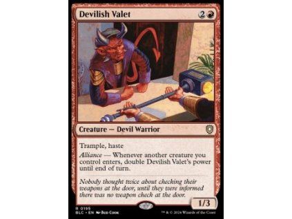 Devilish Valet