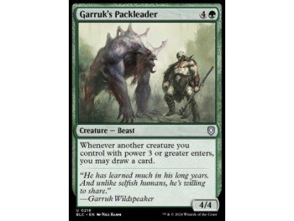 Garruk's Packleader