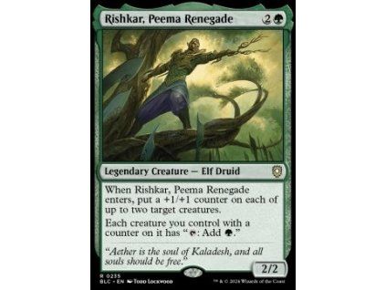 Rishkar, Peema Renegade