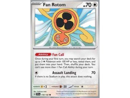 Fan Rotom (SCR 118)