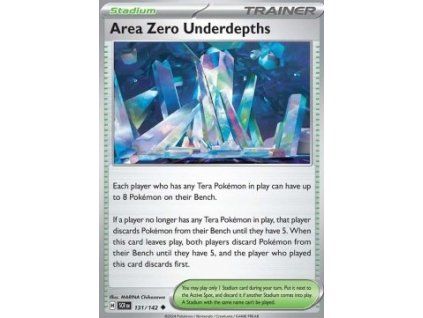 Area Zero Underdepths (SCR 131)