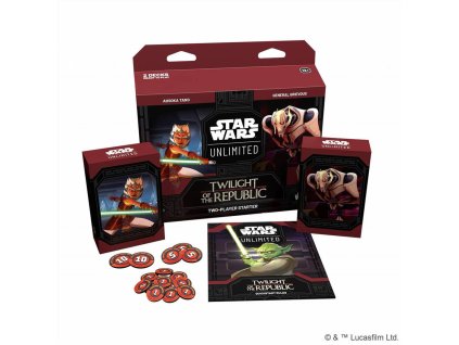 star wars unlimited twilight of the republic two player starter en