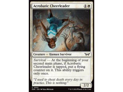 Acrobatic Cheerleader