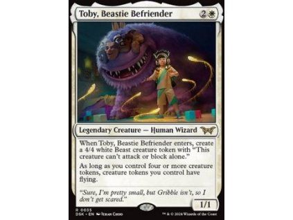 Toby, Beastie Befriender