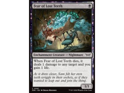 Fear of Lost Teeth