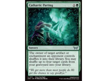 Cathartic Parting