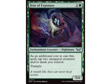 Fear of Exposure