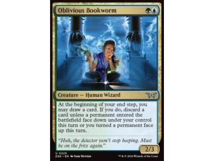 Oblivious Bookworm